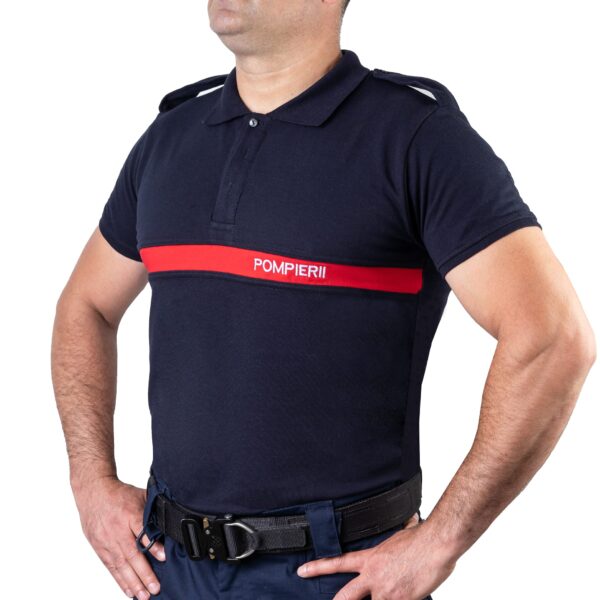 Tricou polo model francez